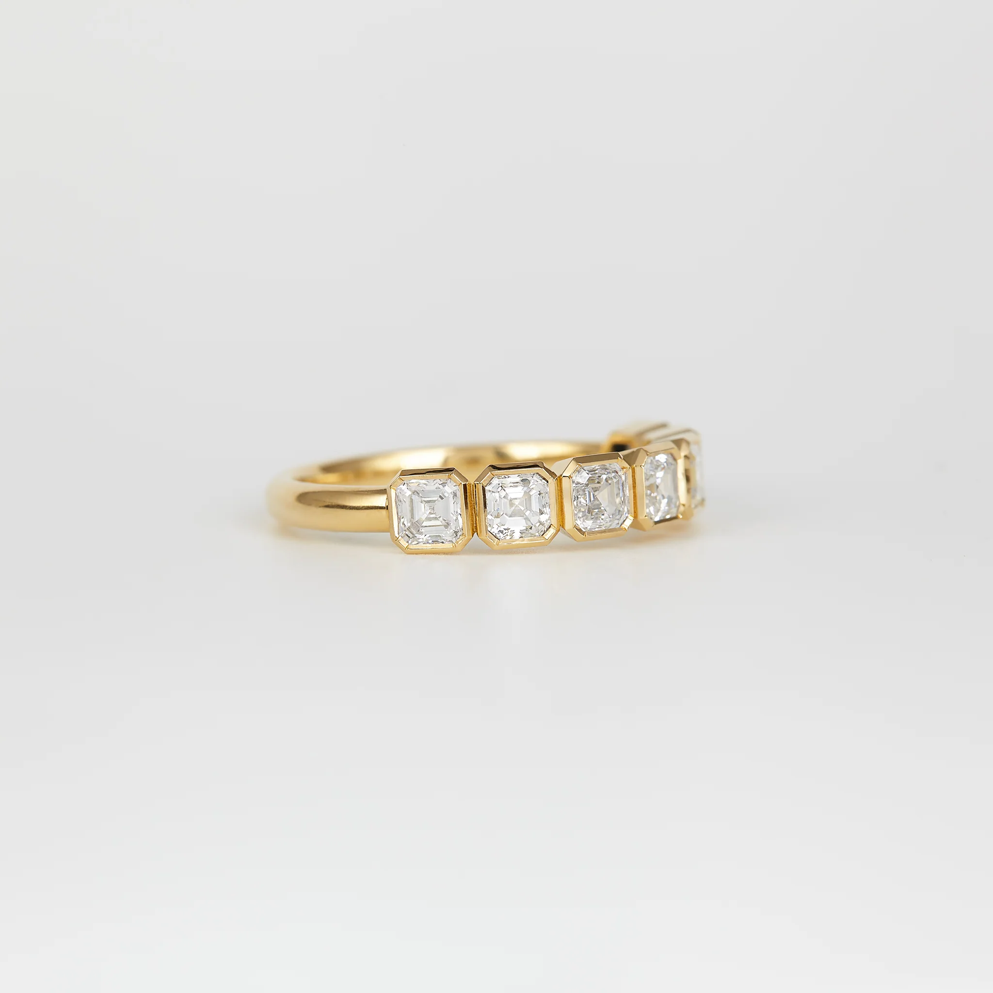 Arabella Asscher-Cut Diamond Band - Image 3