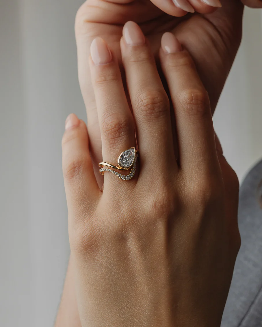 Laraine Pave Diamond Ring - Image 11