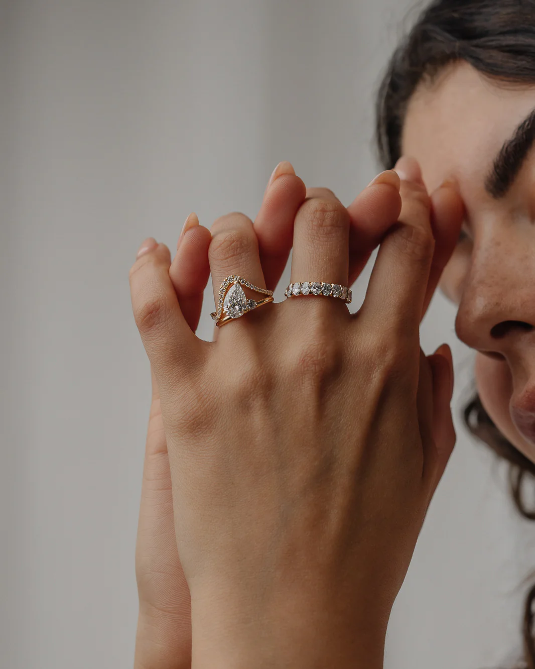 Laraine Pave Diamond Ring - Image 12