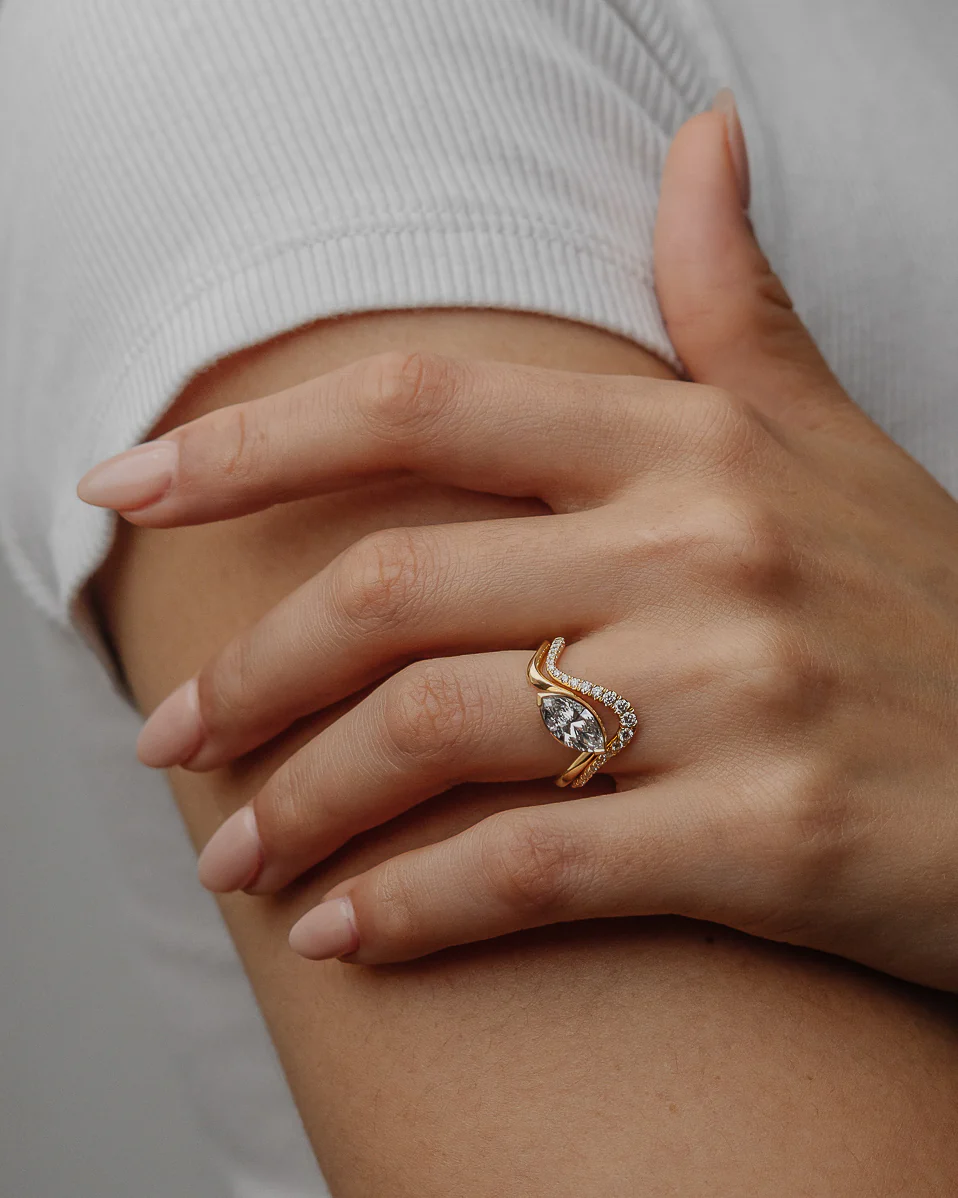 Laraine Pave Diamond Ring - Image 2