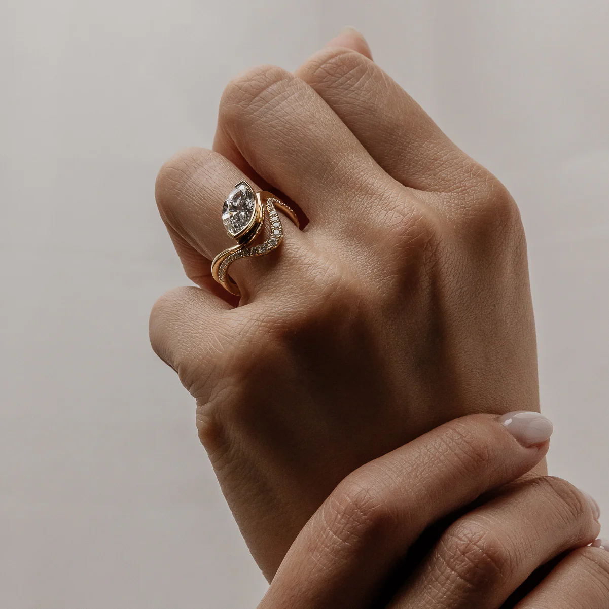Laraine Pave Diamond Ring - Image 8