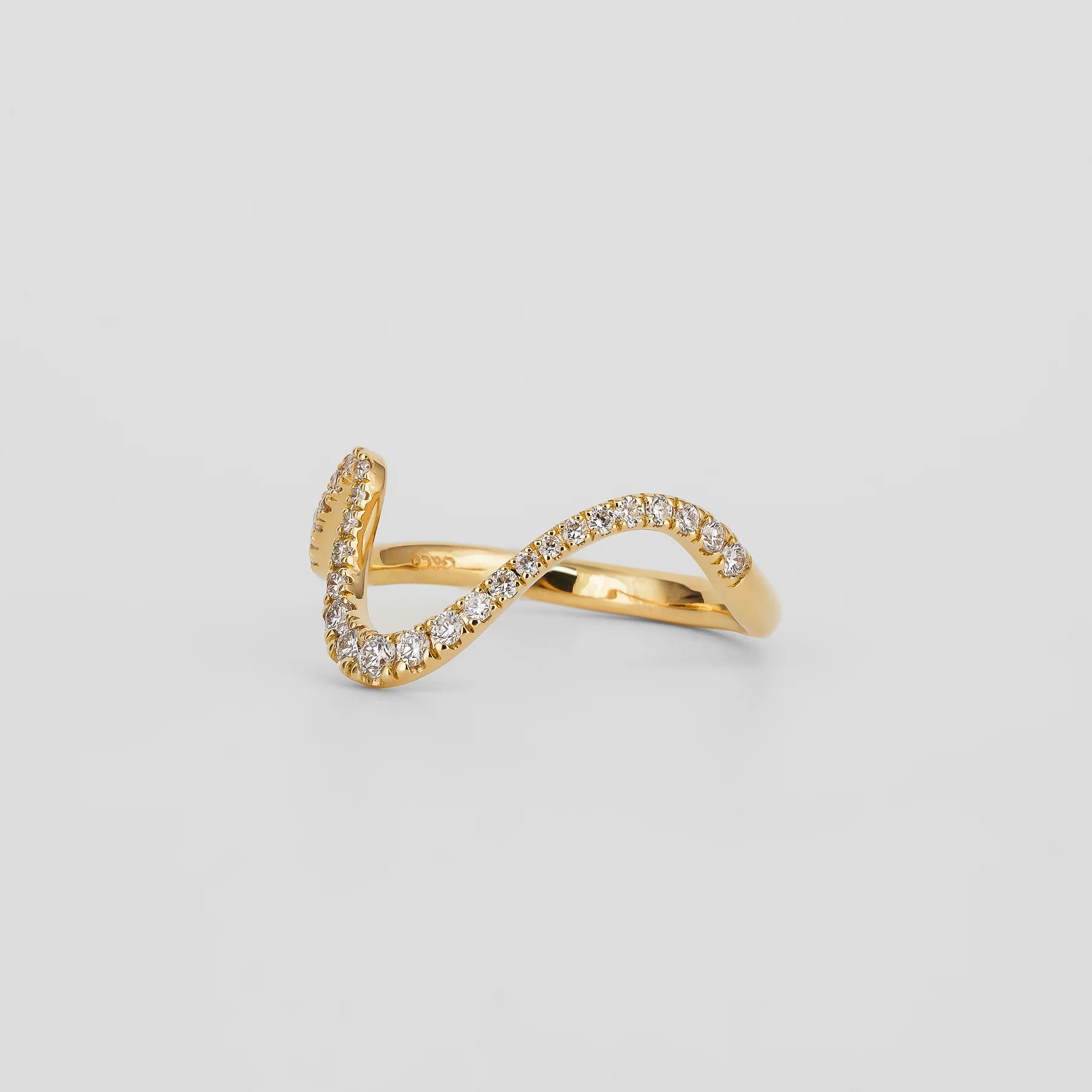 Maeva Pave Diamond Band - Image 2