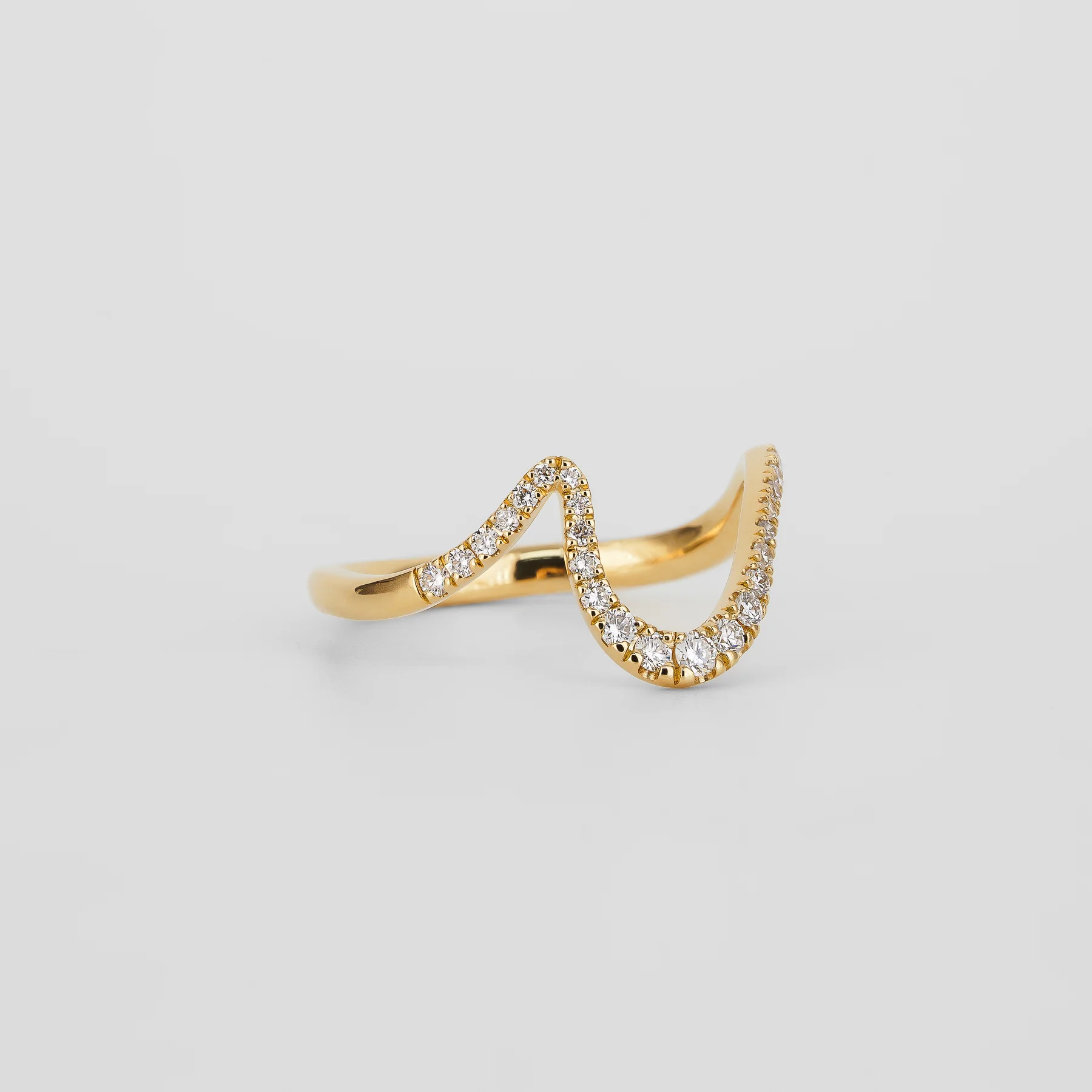 Maeva Pave Diamond Band - Image 3