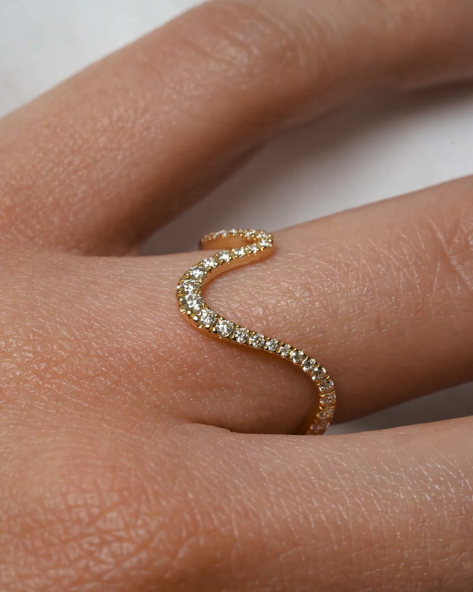 Maeva Pave Diamond Band - Image 4
