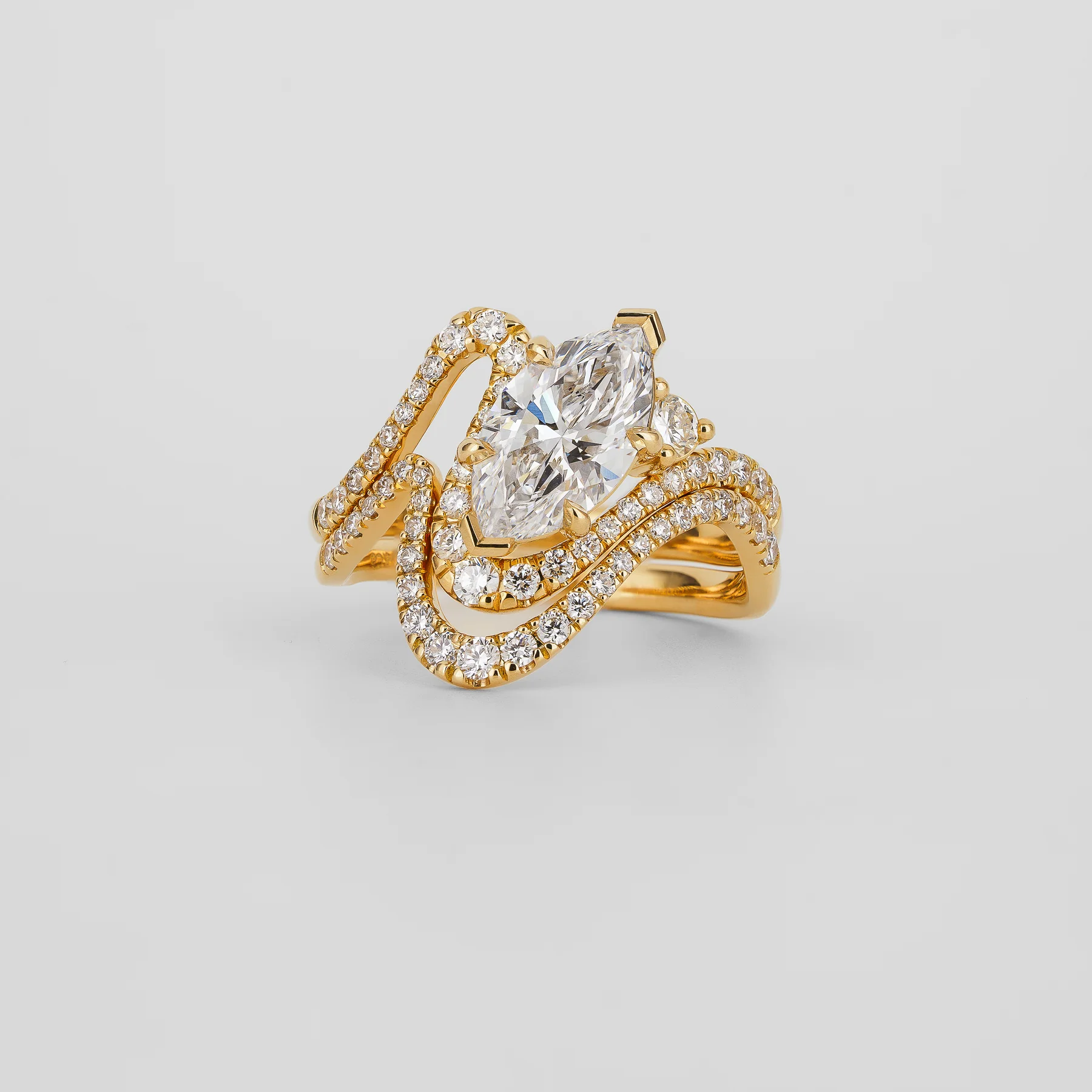 Maeva Pave Diamond Band - Image 5