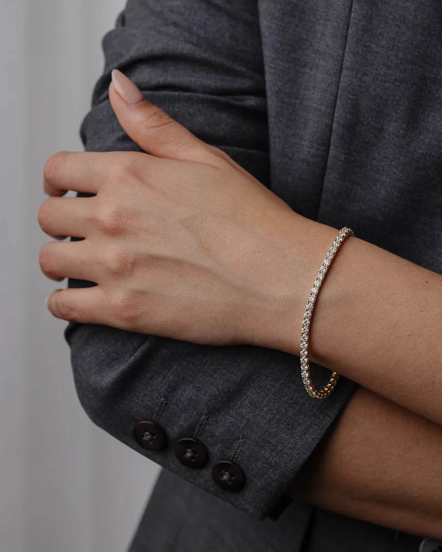 Diamond Tennis Bracelet - Image 4